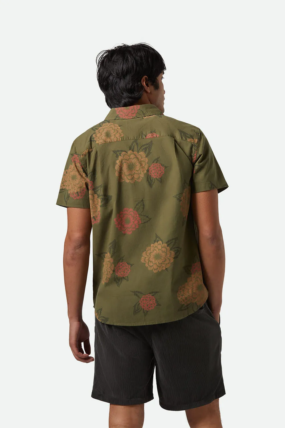 CHARTER PRINT SS Ivy Green/Painterly Floral sold by REVOLVR Menswear product image thumbnail 3