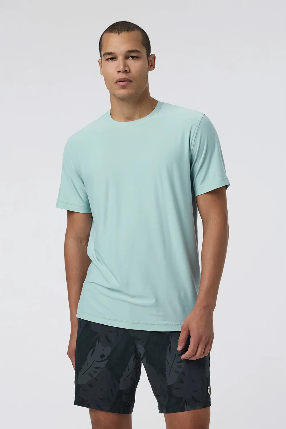 STRATO TECH TEE Sea Spray sold by REVOLVR Menswear product image thumbnail 2