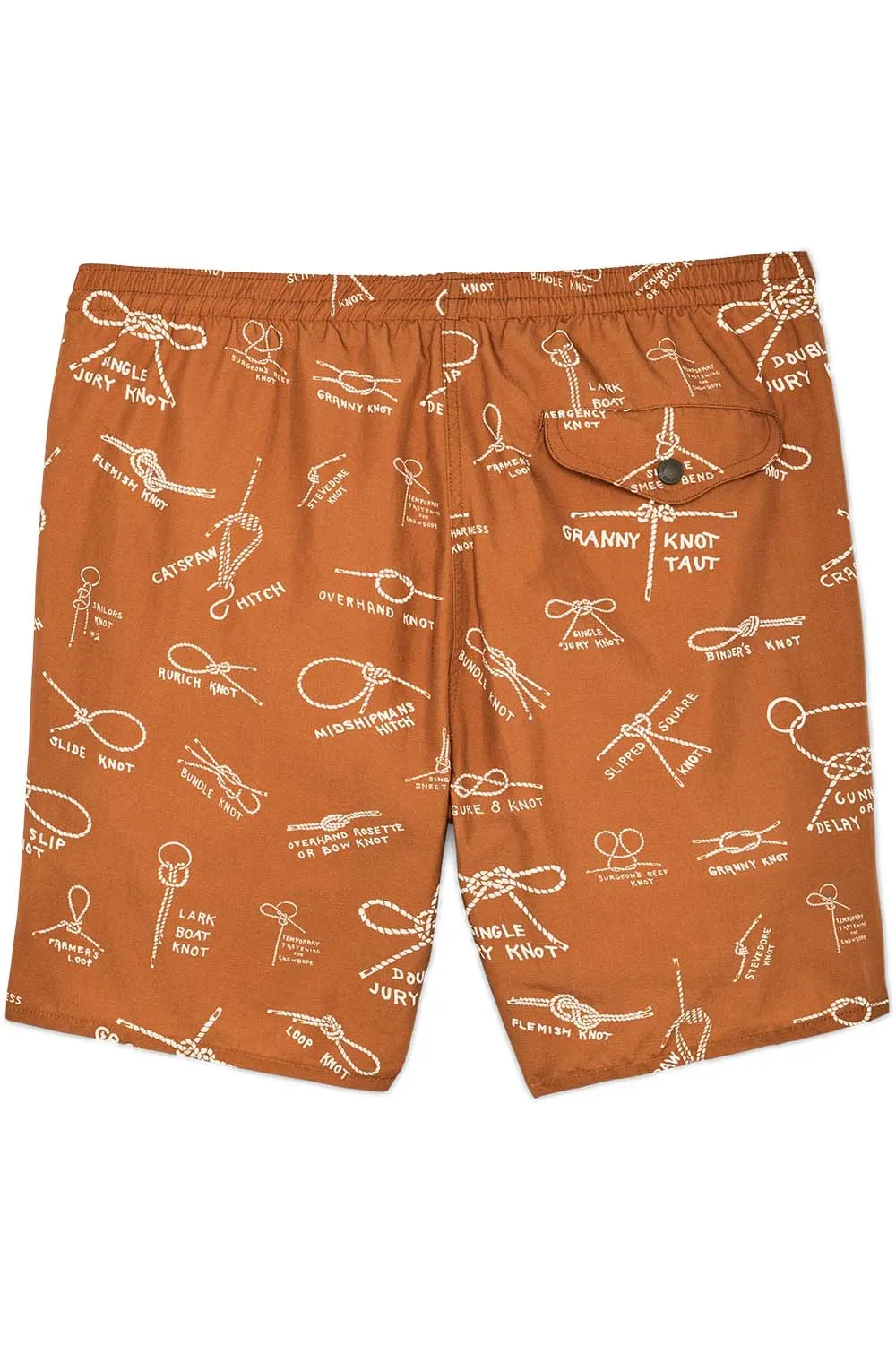 OXBOW LAKE TRUNKS Bourbon/Knots sold by REVOLVR Menswear product image thumbnail 2