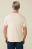 SUNWASHED SS HENLEY Island Dune Heather sold by REVOLVR Menswear
