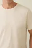 SUNWASHED SS HENLEY Island Dune Heather sold by REVOLVR Menswear