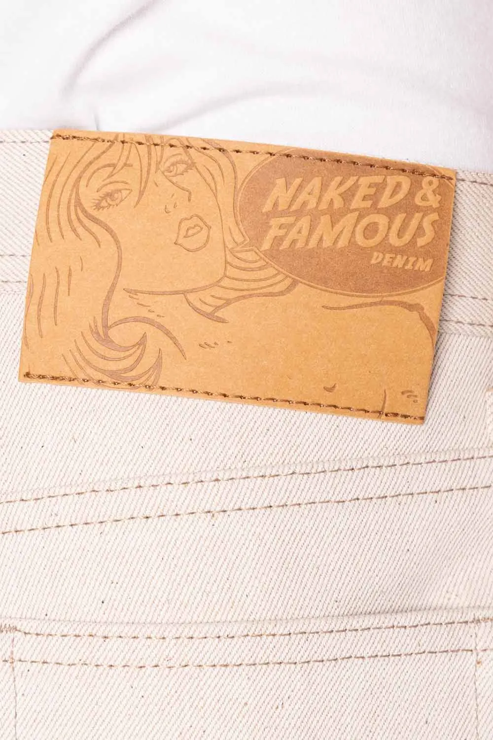 WEIRD GUY - ALL NATURAL ECRU FOXFIBRE sold by REVOLVR Menswear product image thumbnail 5