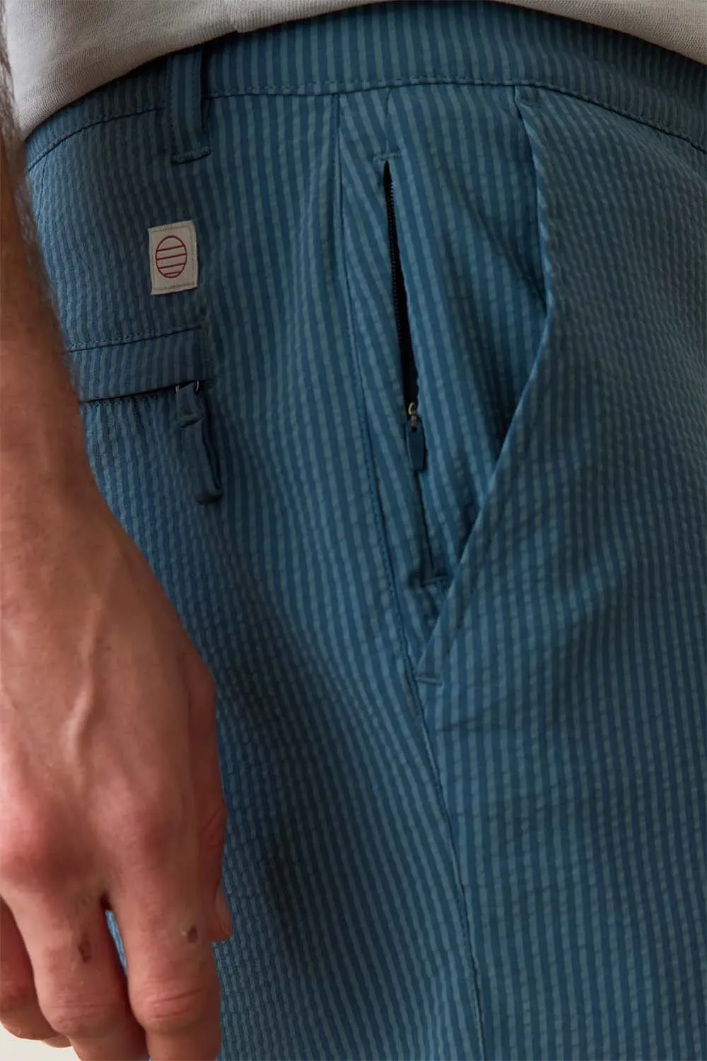 7" HYBRID SHORT Teal sold by REVOLVR Menswear product image thumbnail 5