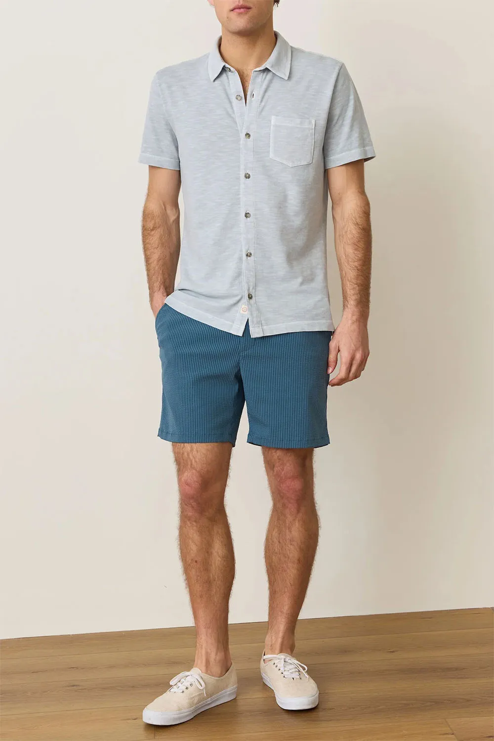 7" HYBRID SHORT Teal sold by REVOLVR Menswear product image thumbnail 4