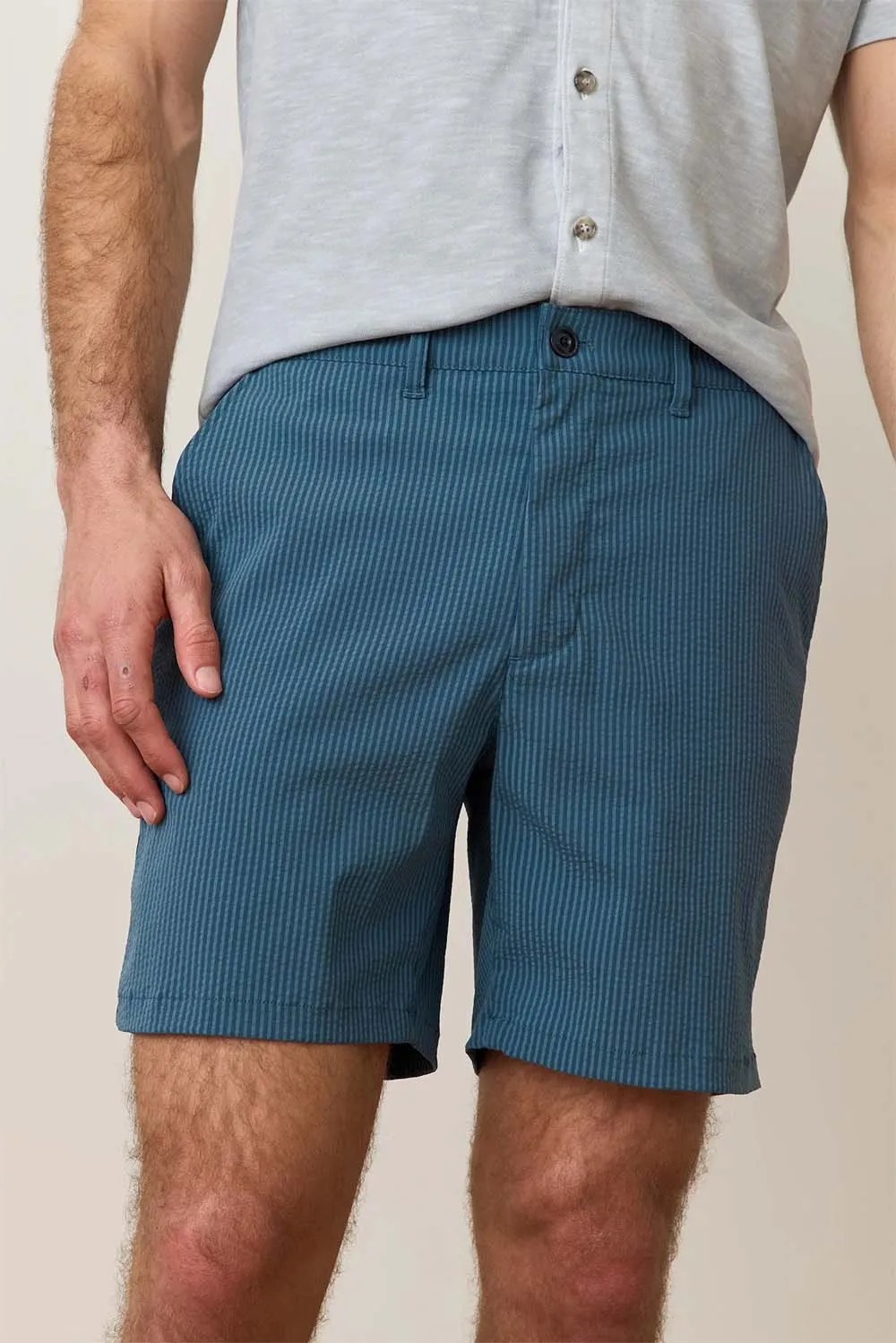7" HYBRID SHORT Teal sold by REVOLVR Menswear product image thumbnail 2