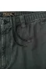 OAKVILLE CANVAS SHORTS Gravel sold by REVOLVR Menswear