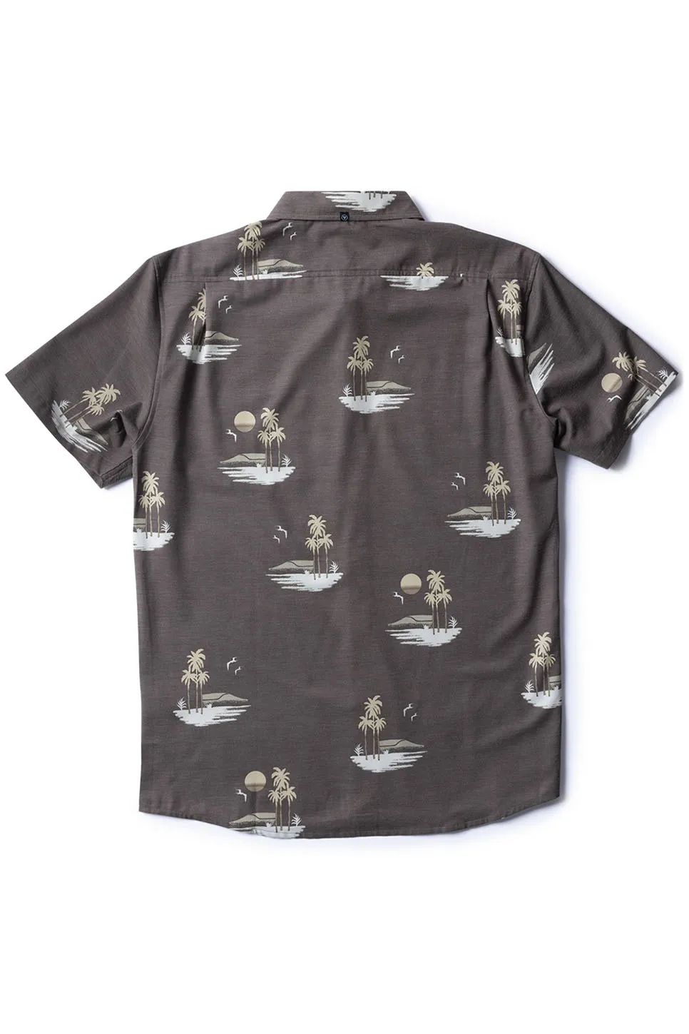 TRES PALMAS ECO SS SHIRT Dark Earth sold by REVOLVR Menswear product image thumbnail 2