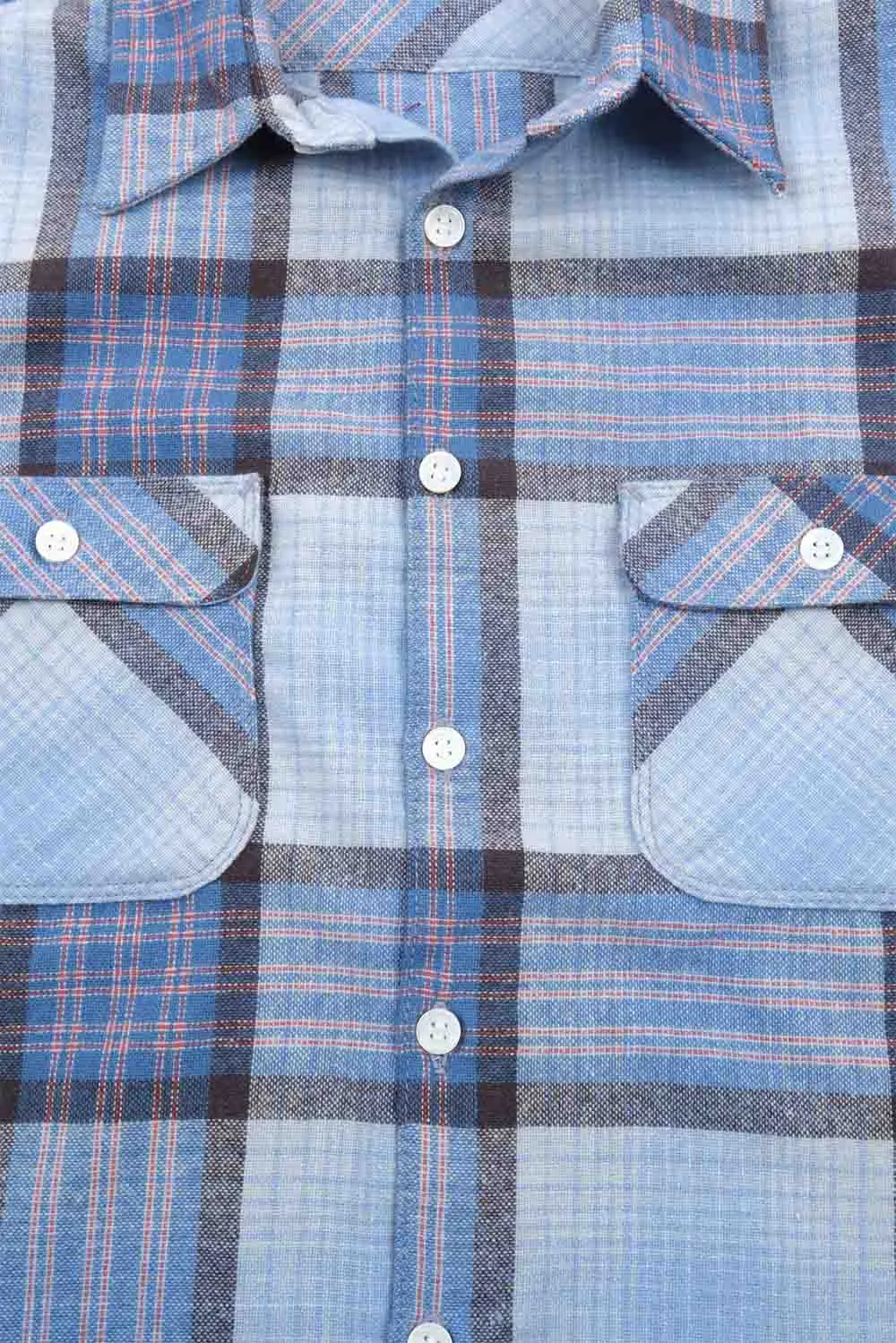 BENSON LS Concord Blue Wool sold by REVOLVR Menswear product image thumbnail 5