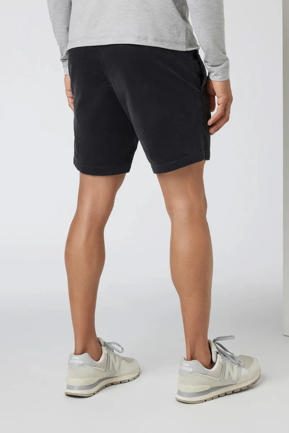 OPTIMIST 8" SHORT Charcoal sold by REVOLVR Menswear product image thumbnail 4