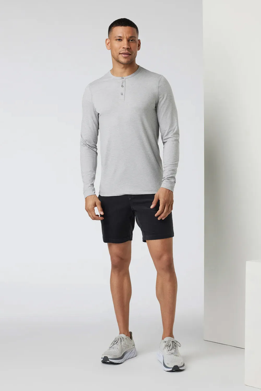 OPTIMIST 8" SHORT Charcoal sold by REVOLVR Menswear product image thumbnail 2