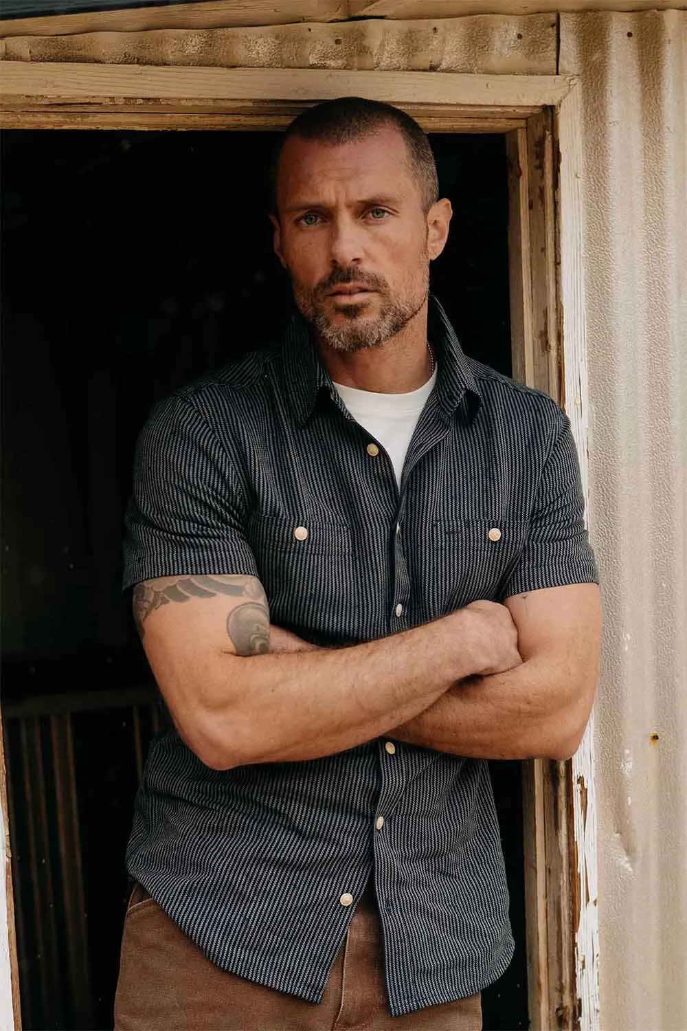 THE UTILITY SS Roped Indigo sold by REVOLVR Menswear product image thumbnail 2