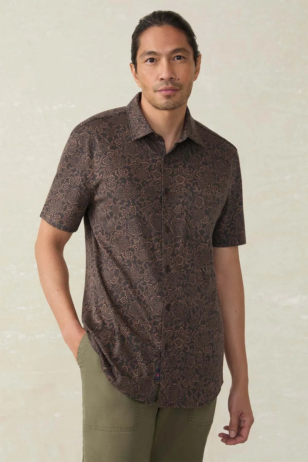 SS HERMOSA SHIRT Citrus Blossom sold by REVOLVR Menswear