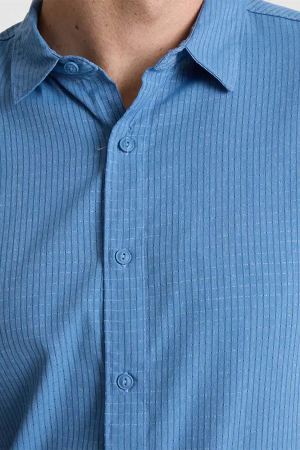 BLESS UP SS Steel Blue sold by REVOLVR Menswear product image thumbnail 5