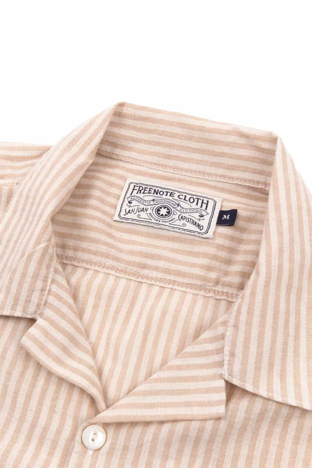 DAYTON SS Tan Stripe sold by REVOLVR Menswear product image thumbnail 3