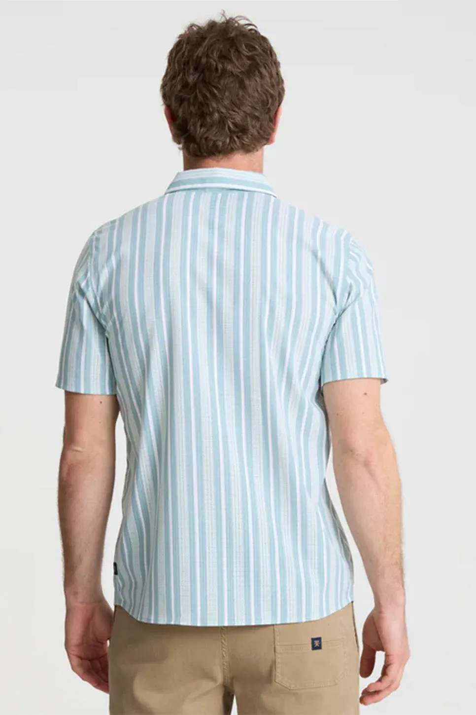BLESS UP SS Stripe Dusty Blue sold by REVOLVR Menswear product image thumbnail 4