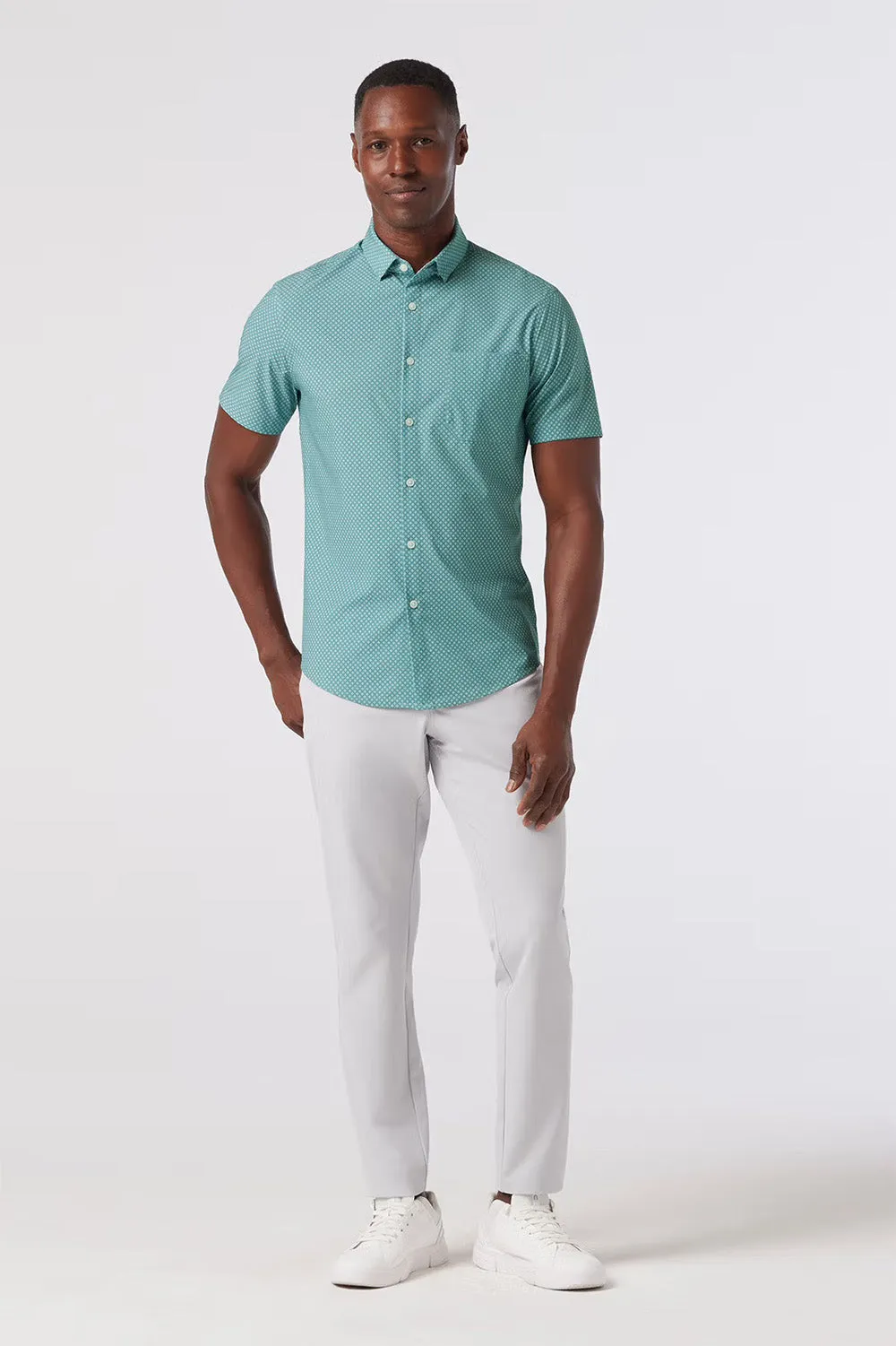 LEEWARD SS Pale Blue Clover sold by REVOLVR Menswear product image thumbnail 2
