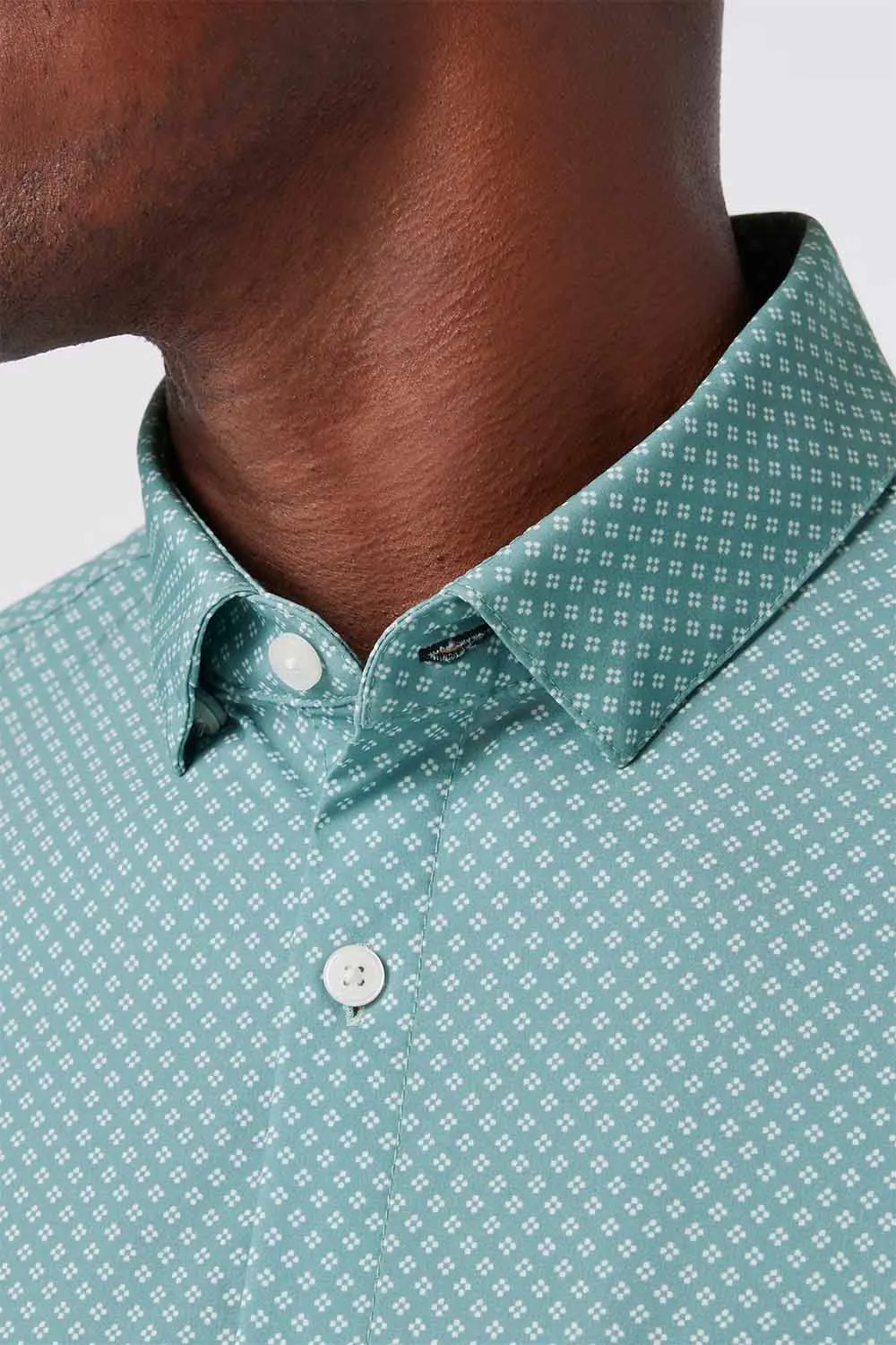 LEEWARD SS Pale Blue Clover sold by REVOLVR Menswear product image thumbnail 4
