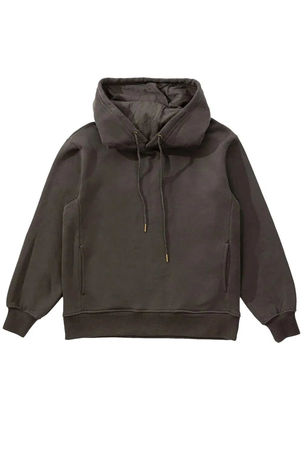 CLASSIC FLEECE HOOD Vintage Black sold by REVOLVR Menswear