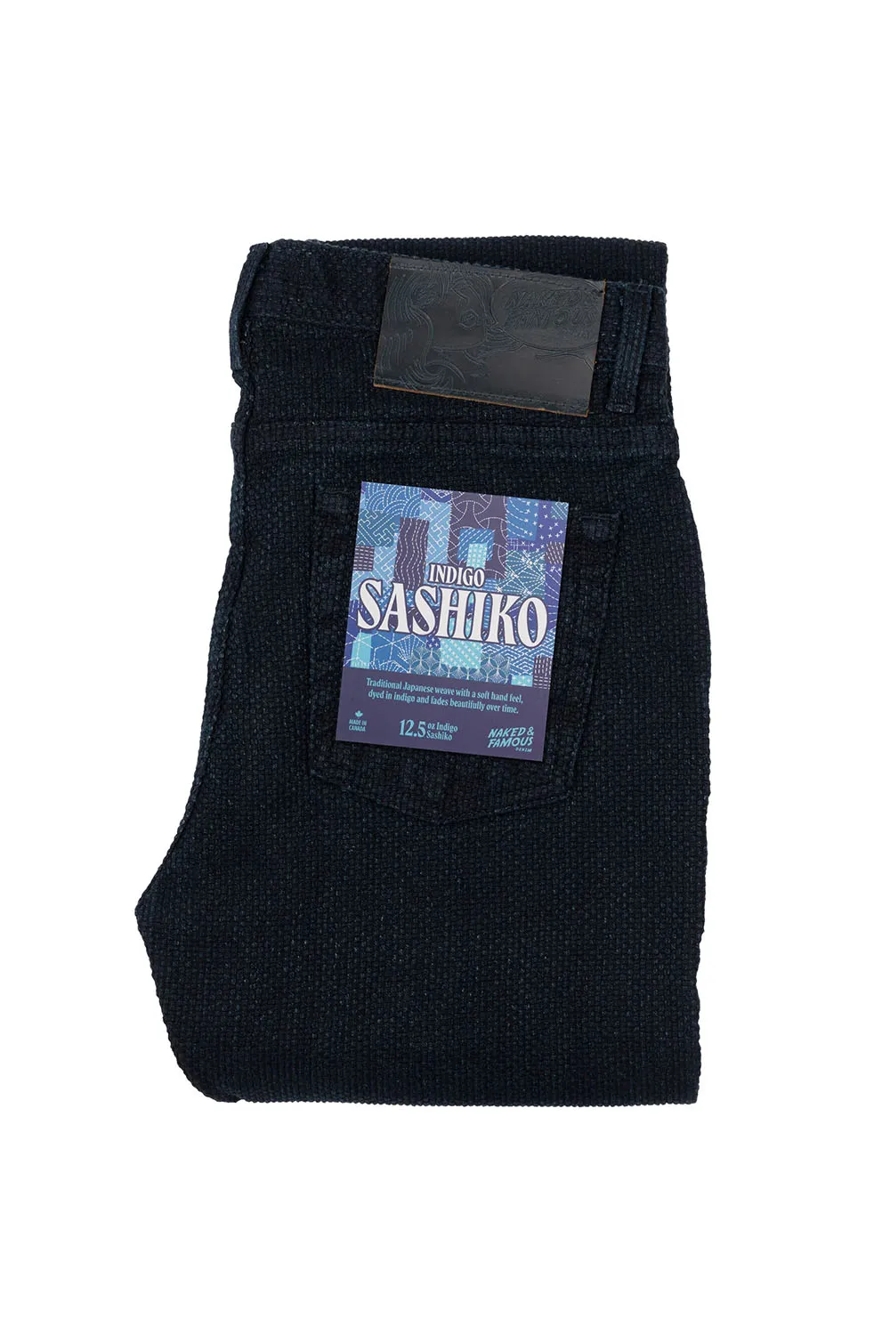 WEIRD GUY - INDIGO SASHIKO sold by REVOLVR Menswear
