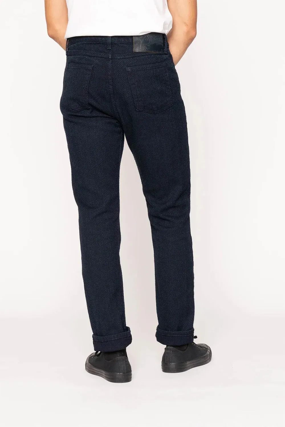 WEIRD GUY - INDIGO SASHIKO sold by REVOLVR Menswear product image thumbnail 3