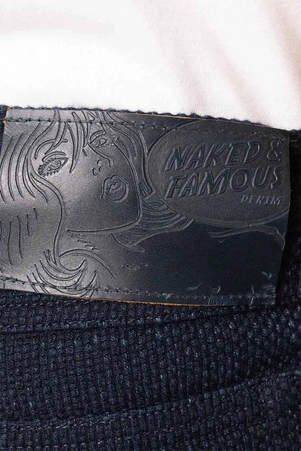 WEIRD GUY - INDIGO SASHIKO sold by REVOLVR Menswear product image thumbnail 4