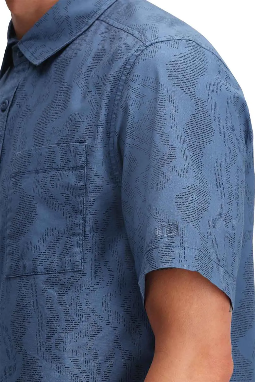 DIRT DESERT SHIRT SS Stone Blue River Bed sold by REVOLVR Menswear product image thumbnail 4