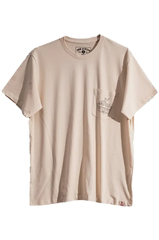 RODEO POCKET TEE Natural sold by REVOLVR Menswear