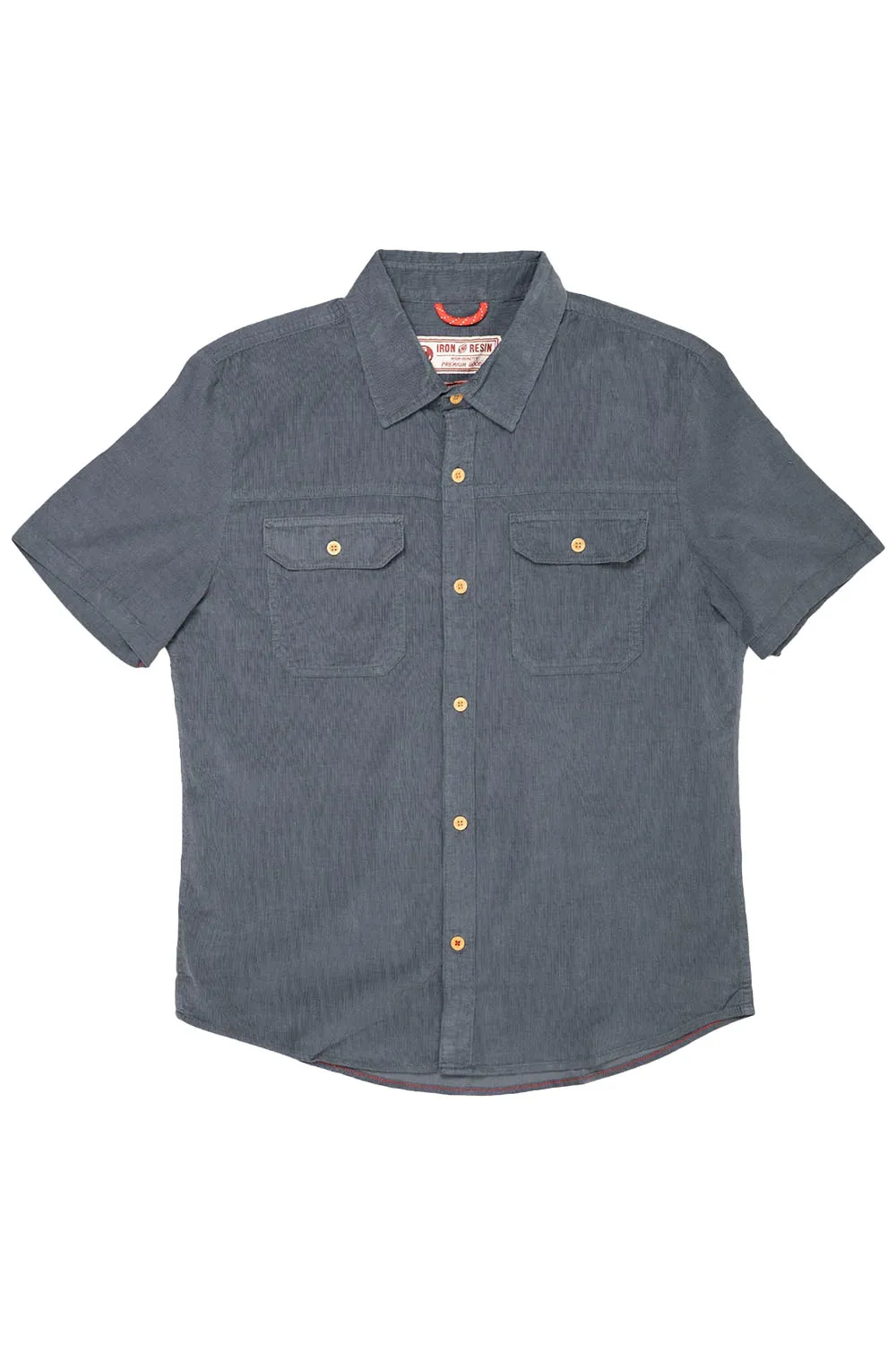 HERMAN SHIRT Dark Slate sold by REVOLVR Menswear