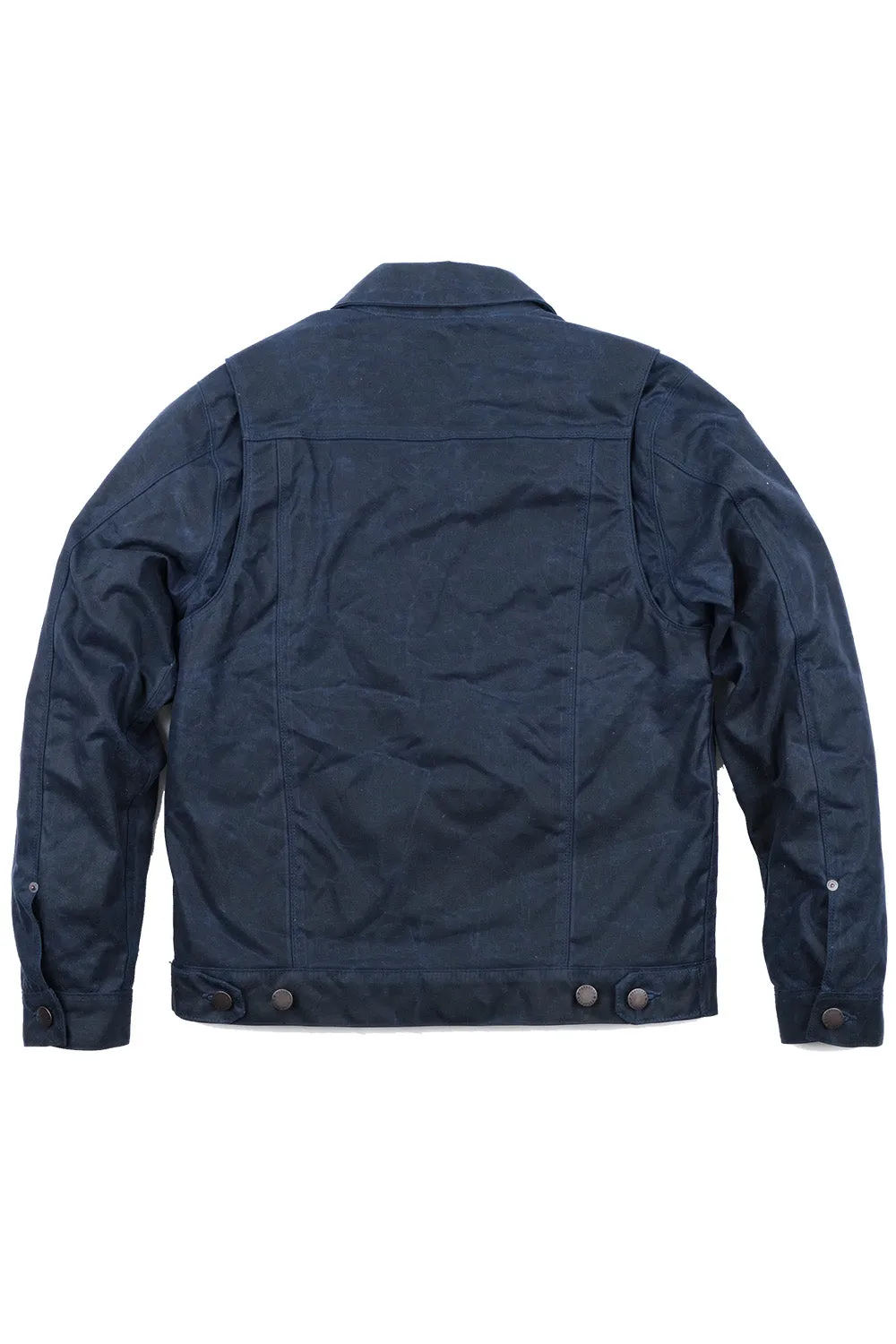 WAXED RIDERS JACKET Navy sold by REVOLVR Menswear product image thumbnail 3