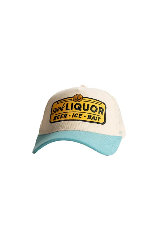 SURF LIQUOR HAT Reef Water sold by REVOLVR Menswear