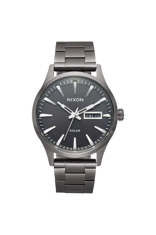 SENTRY SOLAR SS - GUNMETAL sold by REVOLVR Menswear