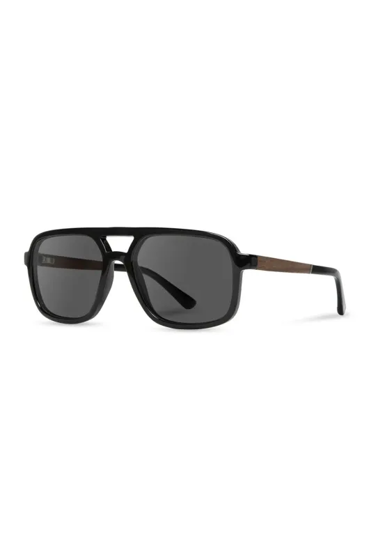 GLACIER - BLACK/WALNUT/GREY POLAR made by REVOLVR Menswear