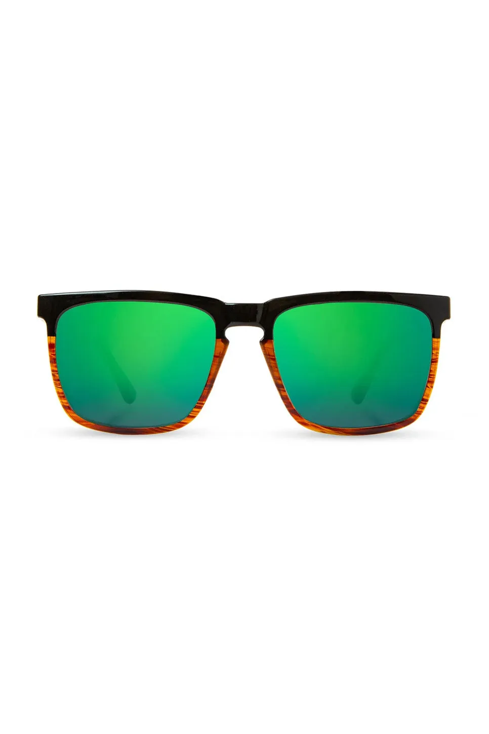 RIDGE - BLACK TORTOISE/WALNUT HD+ POLAR GREEN FLASH sold by REVOLVR Menswear product image thumbnail 2