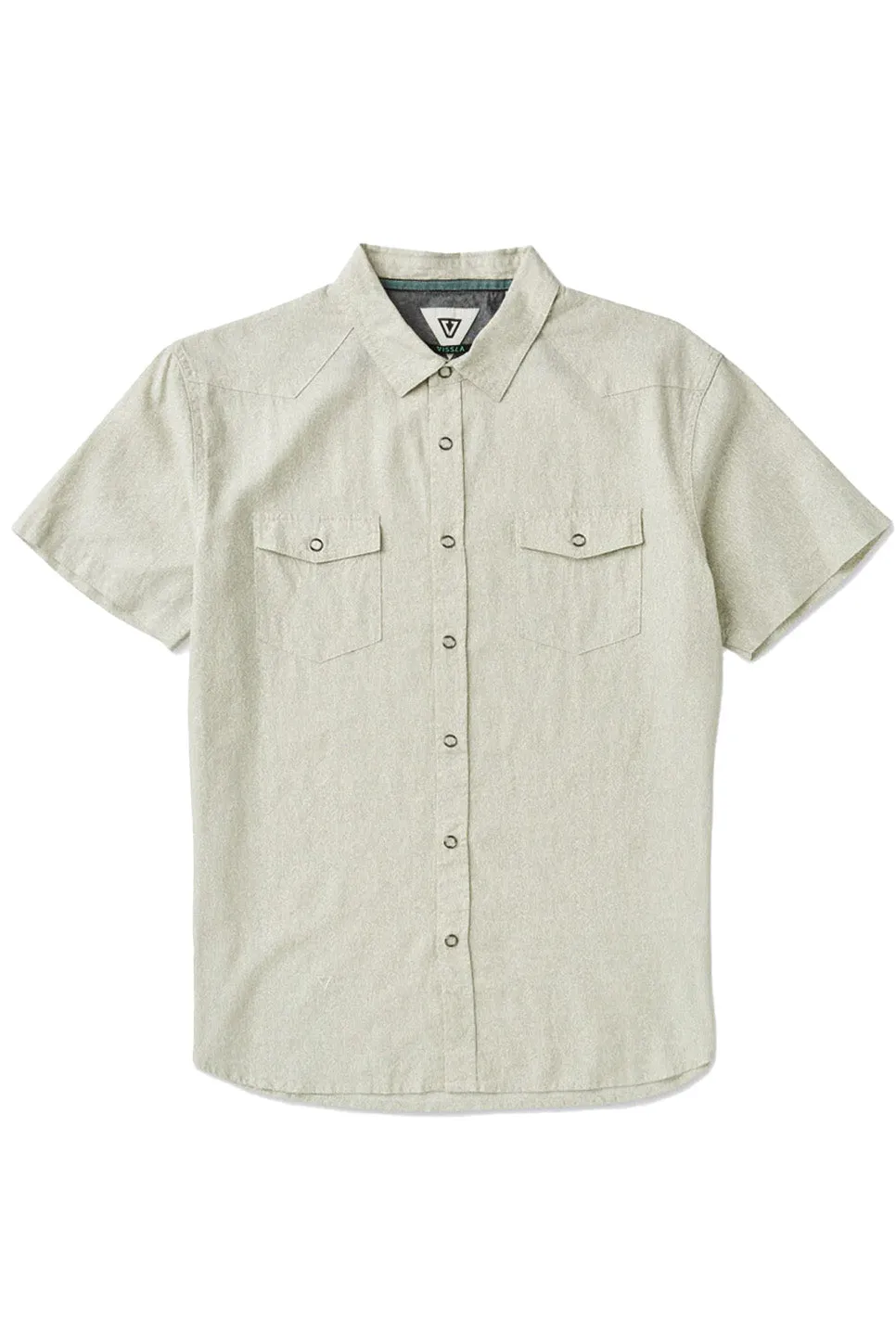 TANGLED SS SHIRT Natural sold by REVOLVR Menswear