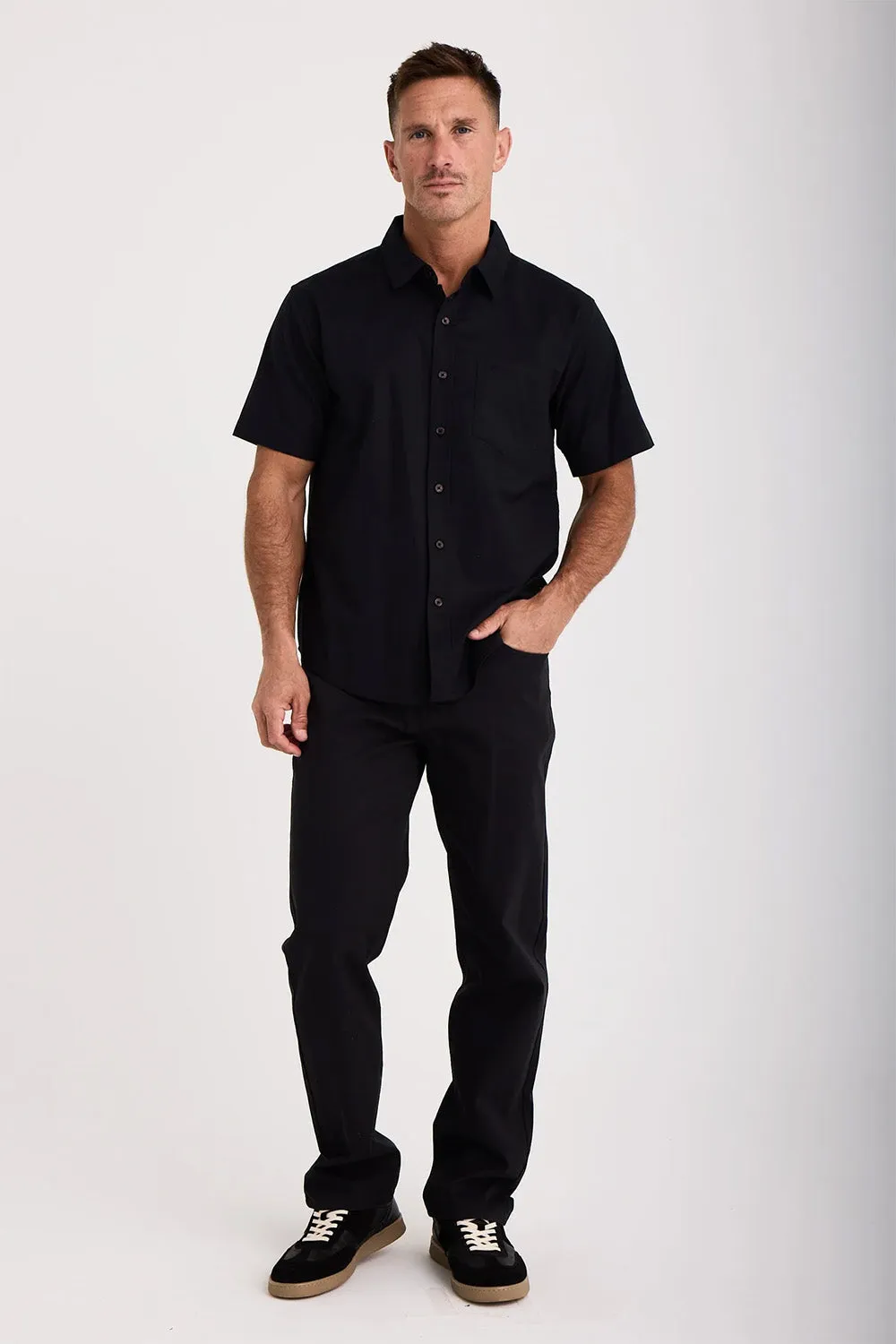 EVERYDAY OXFORD SS Black sold by REVOLVR Menswear product image thumbnail 4