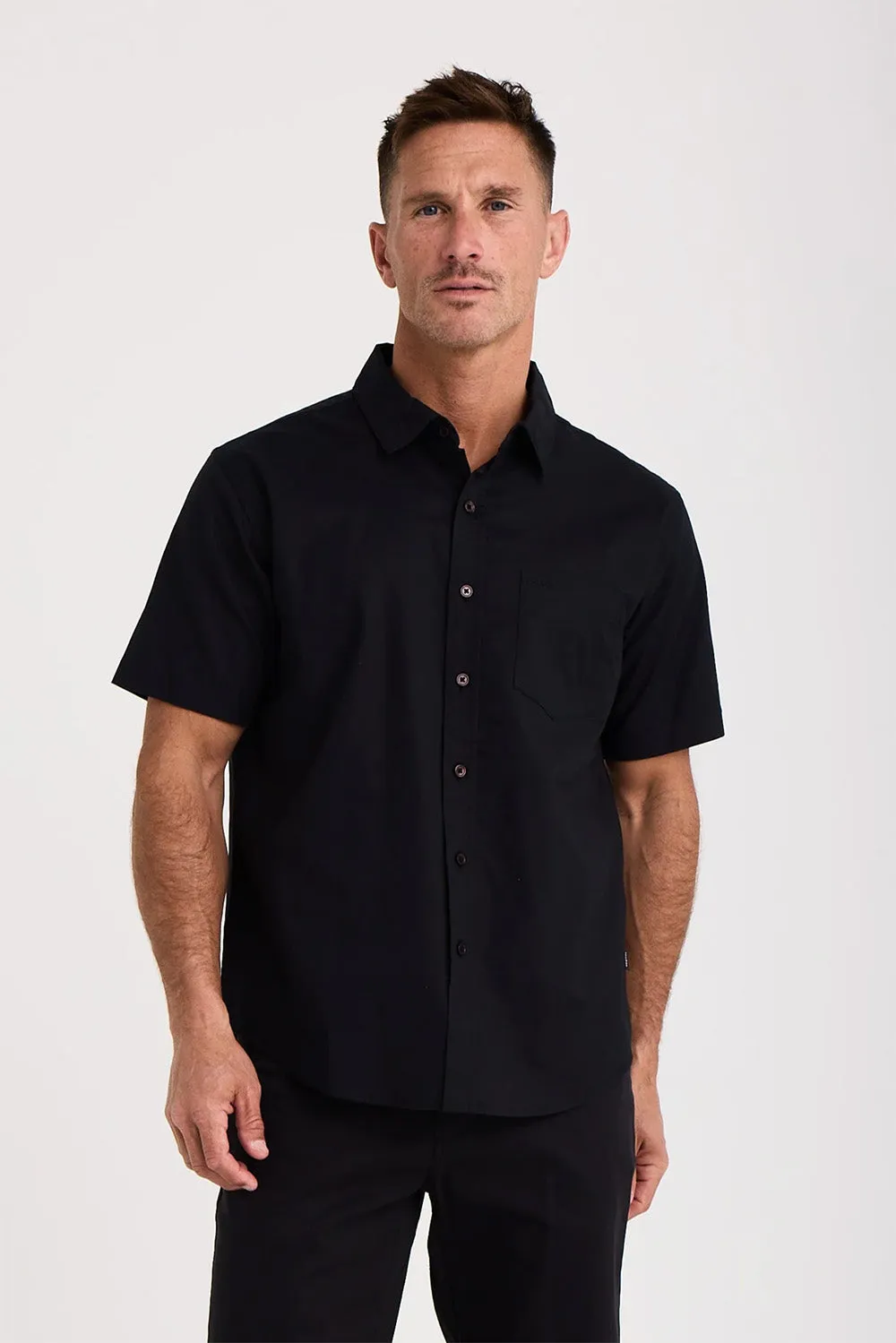 EVERYDAY OXFORD SS Black sold by REVOLVR Menswear