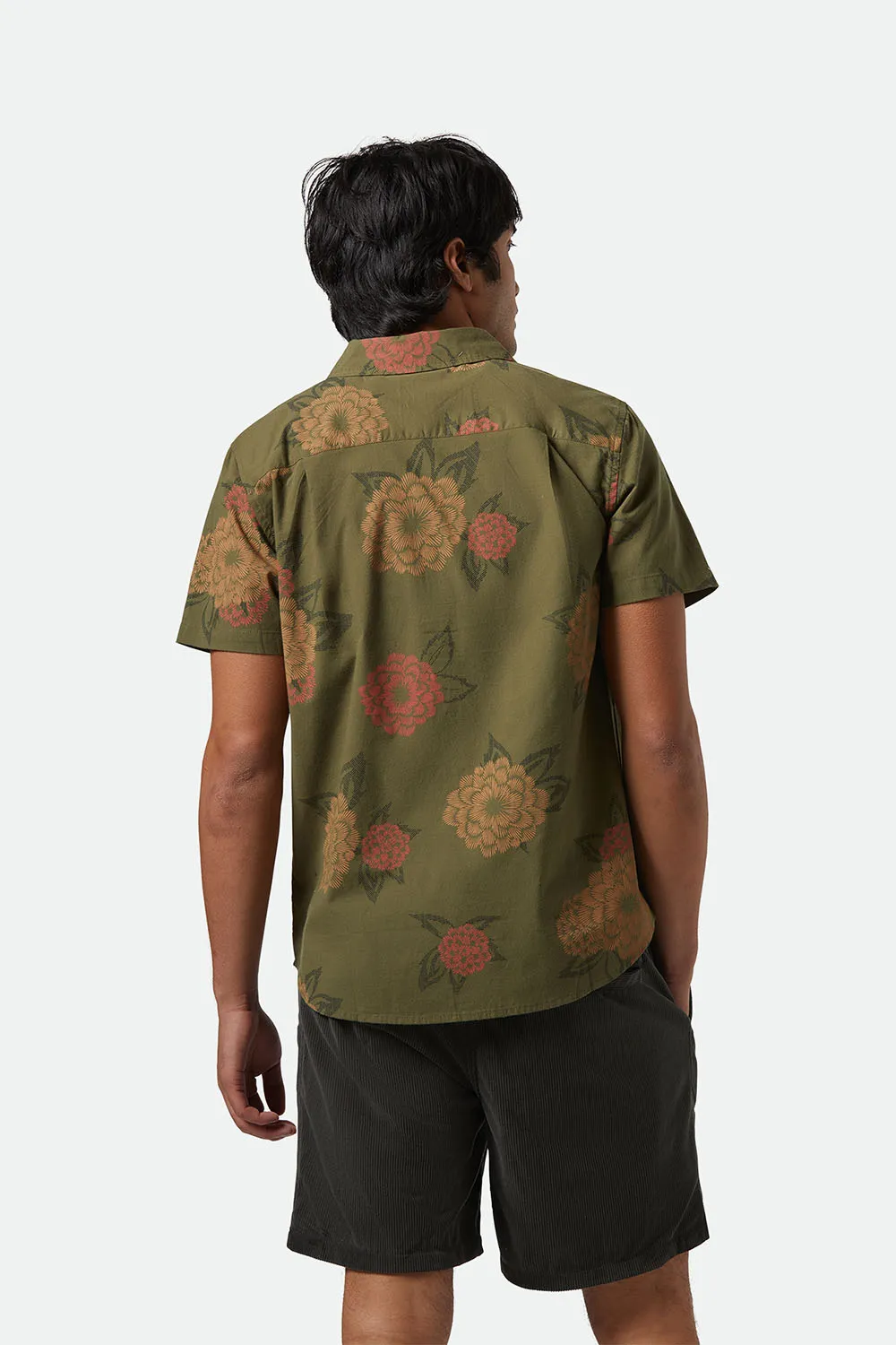 CHARTER PRINT SS Ivy Green/Painterfly Floral sold by REVOLVR Menswear product image thumbnail 3