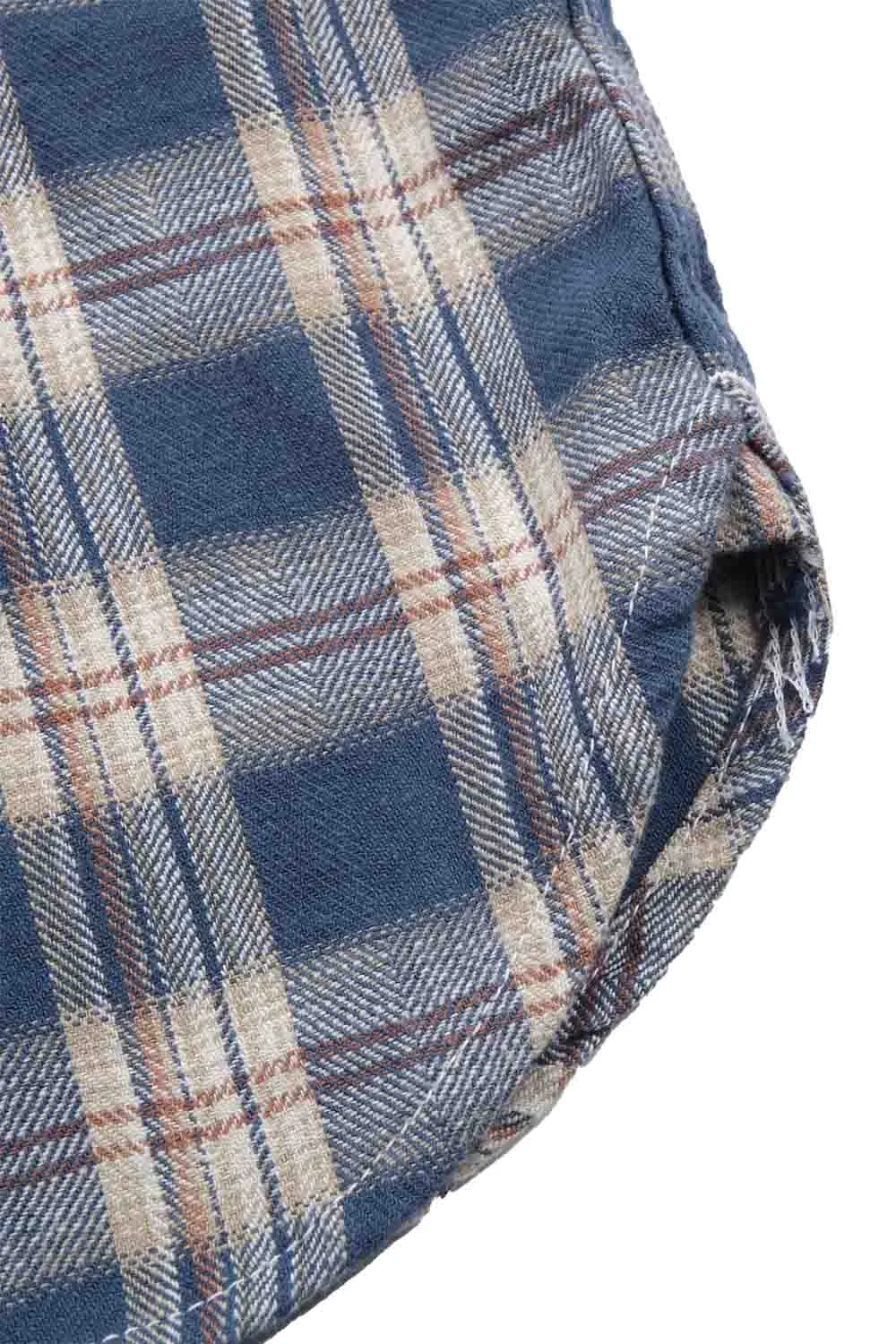 WELLS LS Blue Plaid sold by REVOLVR Menswear product image thumbnail 5