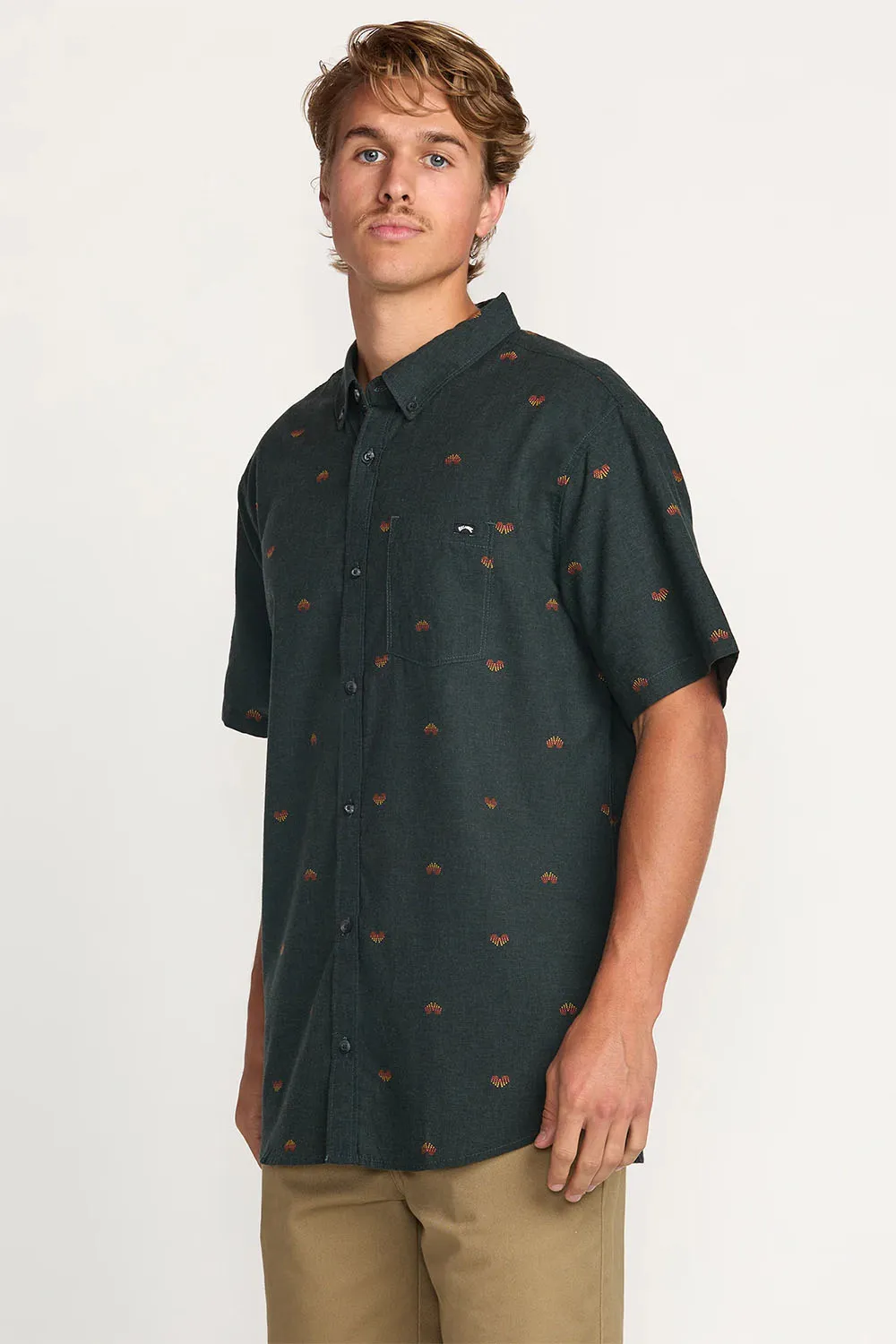 ALL DAY JACQUARD SS Stealth sold by REVOLVR Menswear product image thumbnail 3