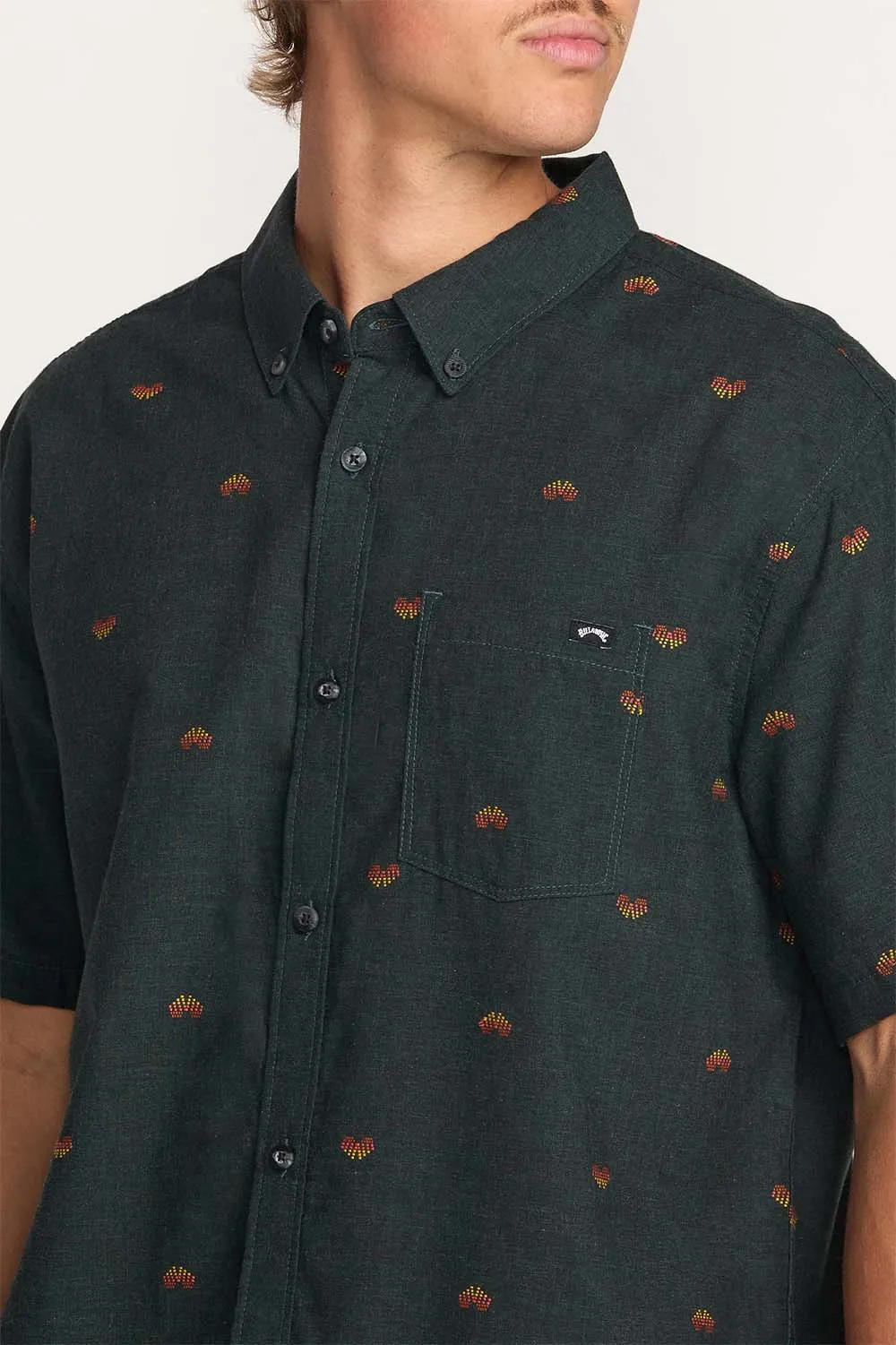 ALL DAY JACQUARD SS Stealth sold by REVOLVR Menswear product image thumbnail 5