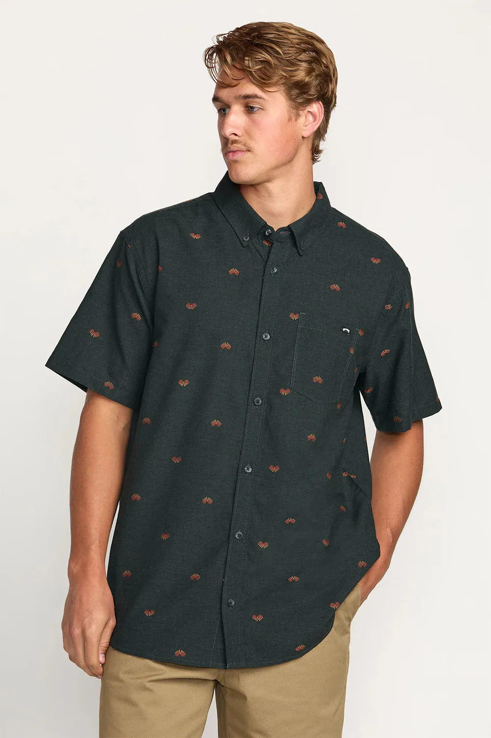 ALL DAY JACQUARD SS Stealth sold by REVOLVR Menswear product image thumbnail 2