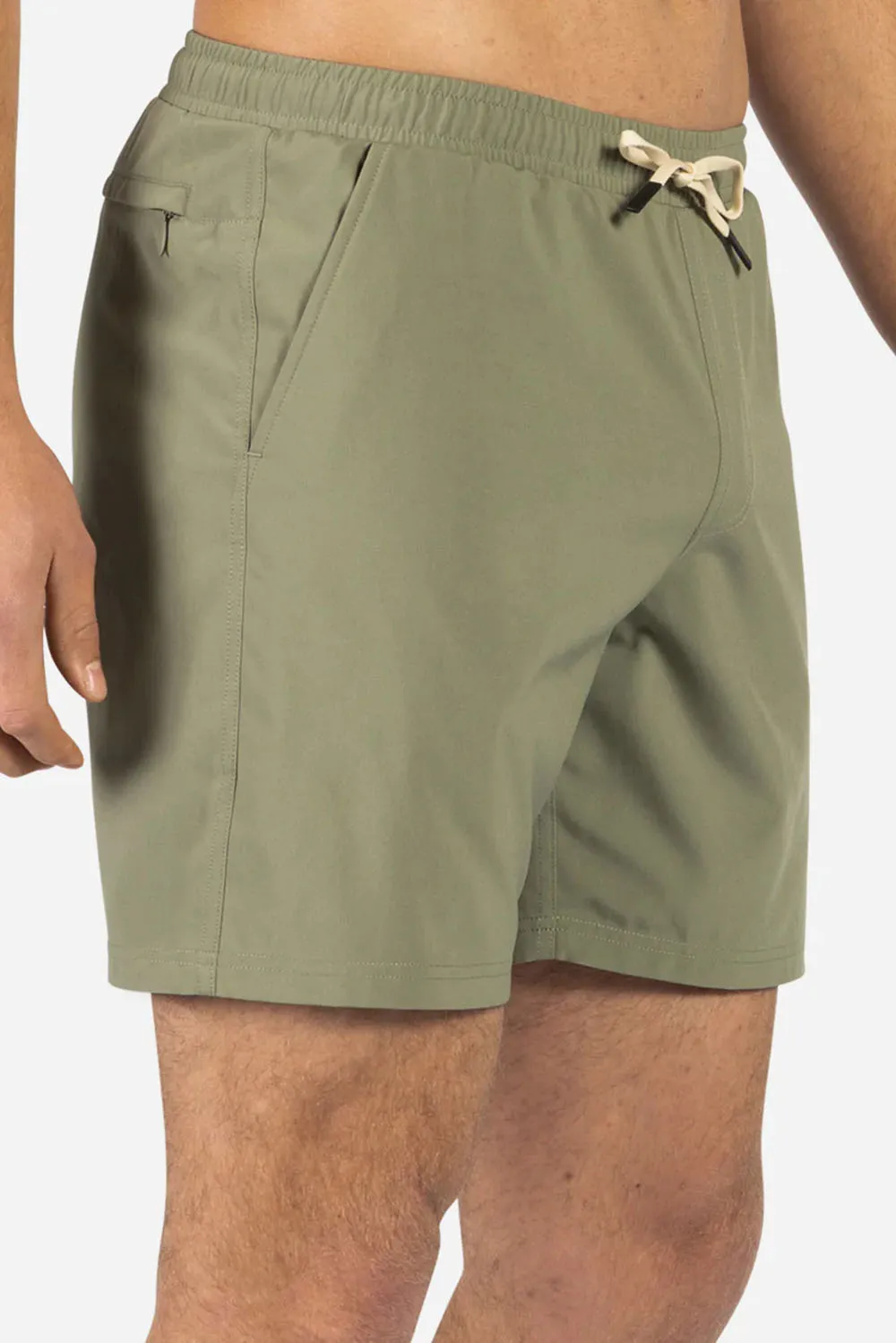 AGUA VOLLEY 2N1 SHORT 7" Pine sold by REVOLVR Menswear product image thumbnail 2