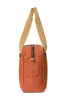 TIN CLOTH ZIPPER TOTE Rust sold by REVOLVR Menswear