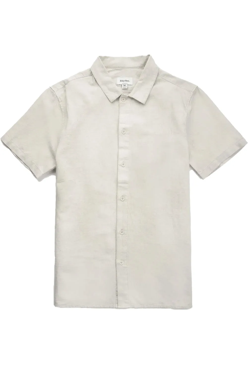 CLASSIC LINEN SS SHIRT Sand sold by REVOLVR Menswear