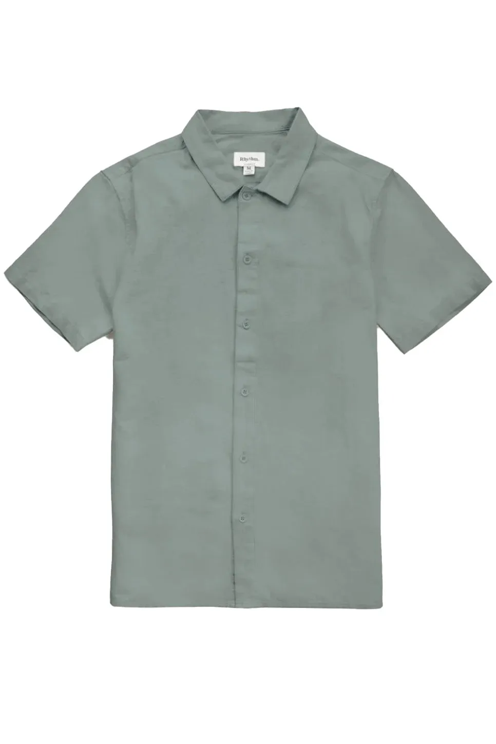 CLASSIC LINEN SS SHIRT Seafoam sold by REVOLVR Menswear