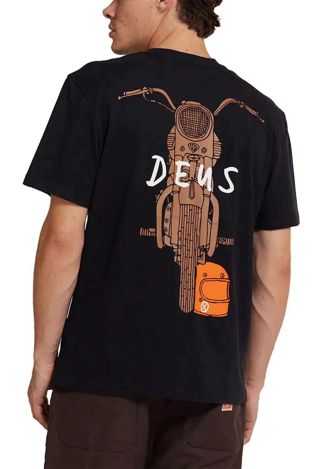 FRONTAGE TEE Black sold by REVOLVR Menswear product image thumbnail 3