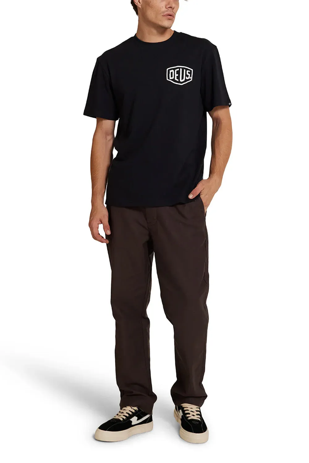 FRONTAGE TEE Black sold by REVOLVR Menswear product image thumbnail 4