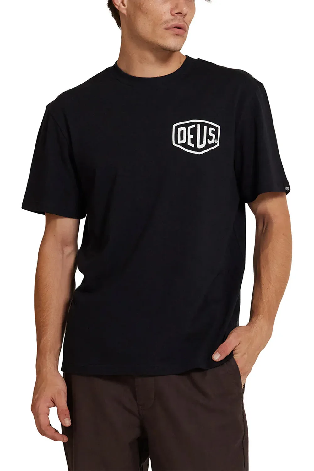 FRONTAGE TEE Black sold by REVOLVR Menswear product image thumbnail 2