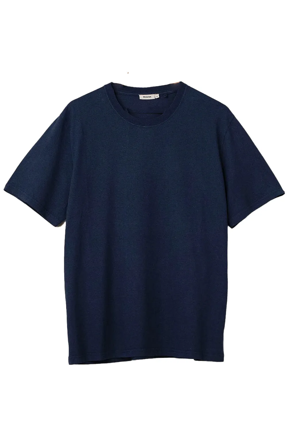 HEMP TEE Blue sold by REVOLVR Menswear