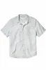 STRETCH SELVAGE SHIRT Aqua Agave Print sold by REVOLVR Menswear